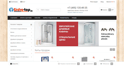 Desktop Screenshot of gidro-top.ru